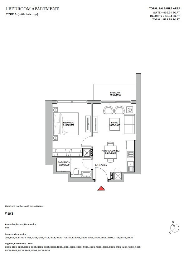 Luxury Apartments for Sale in Meydan, Dubai, UAE - 108610