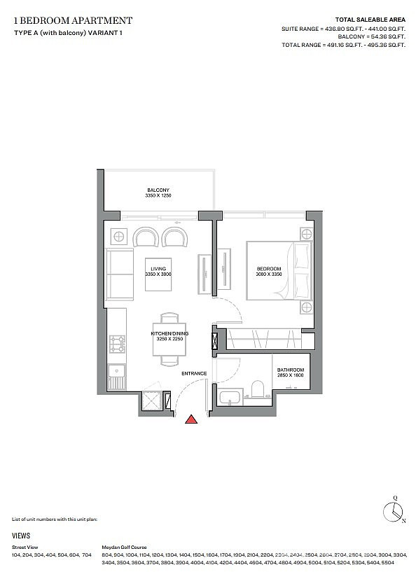 Apartments for Sale in Dubai Meydan in Sobha Hartland II - 108629