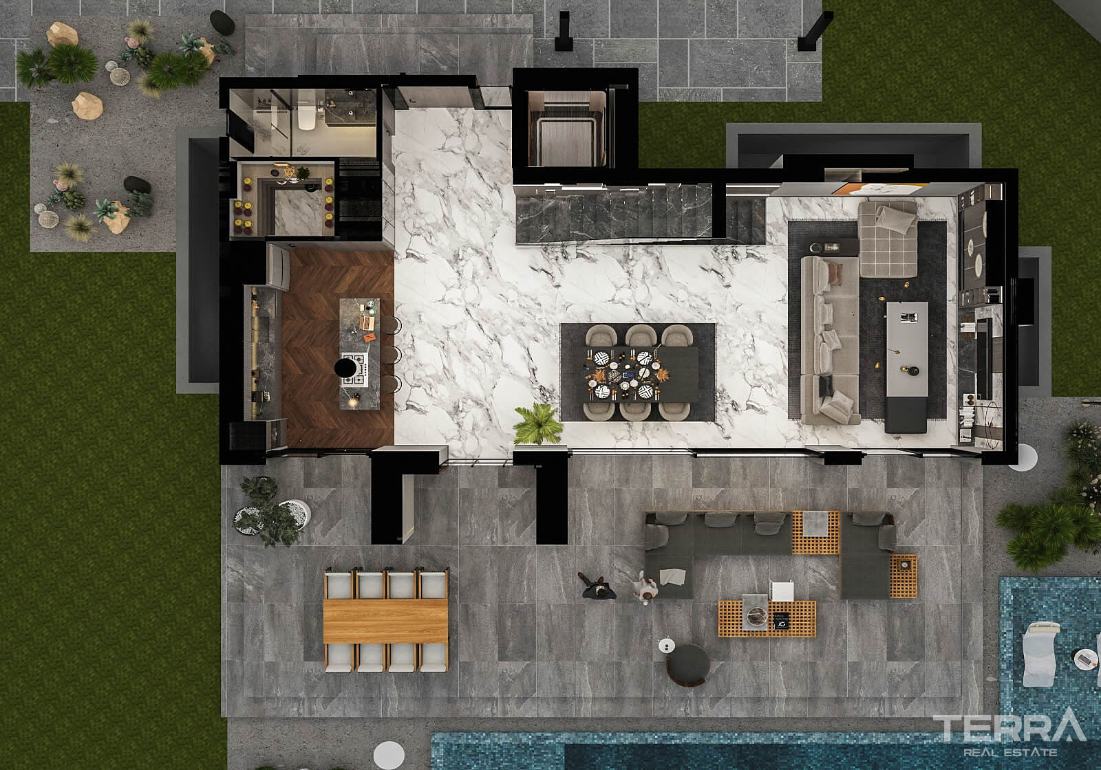 Villaer med private basseng i Aydın, Kuşadası, Tyrkia - 109052