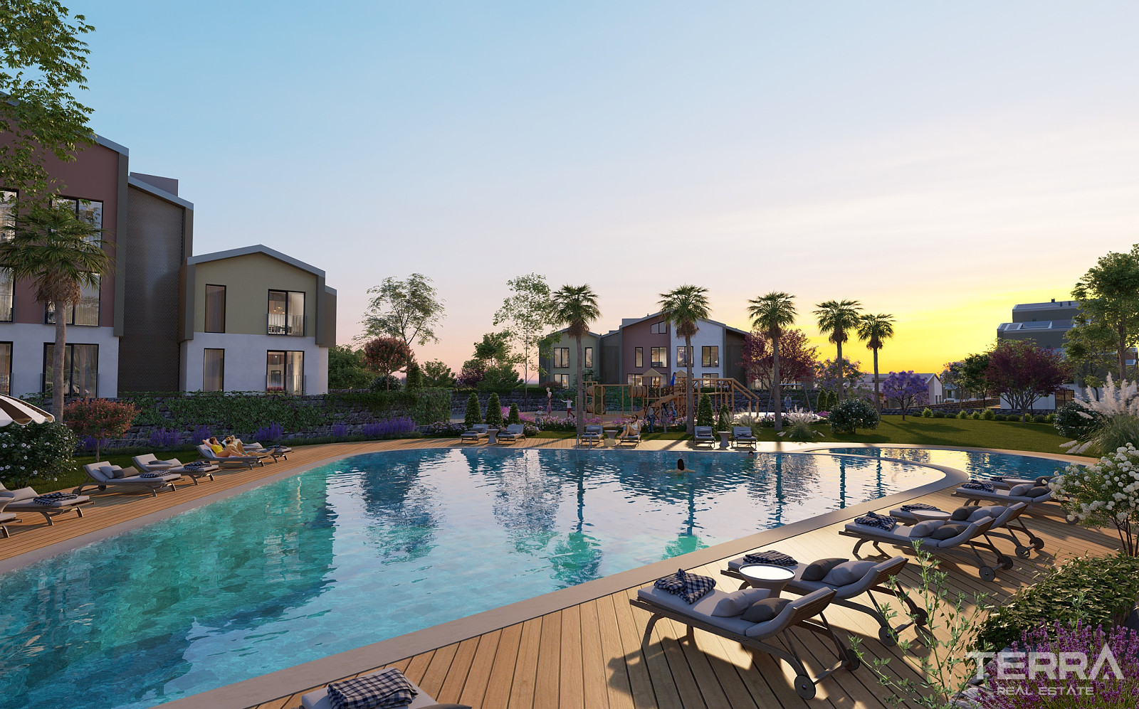 Golf View Apartments for Sale in Kuşadası, Aydın, Turkey - 109255