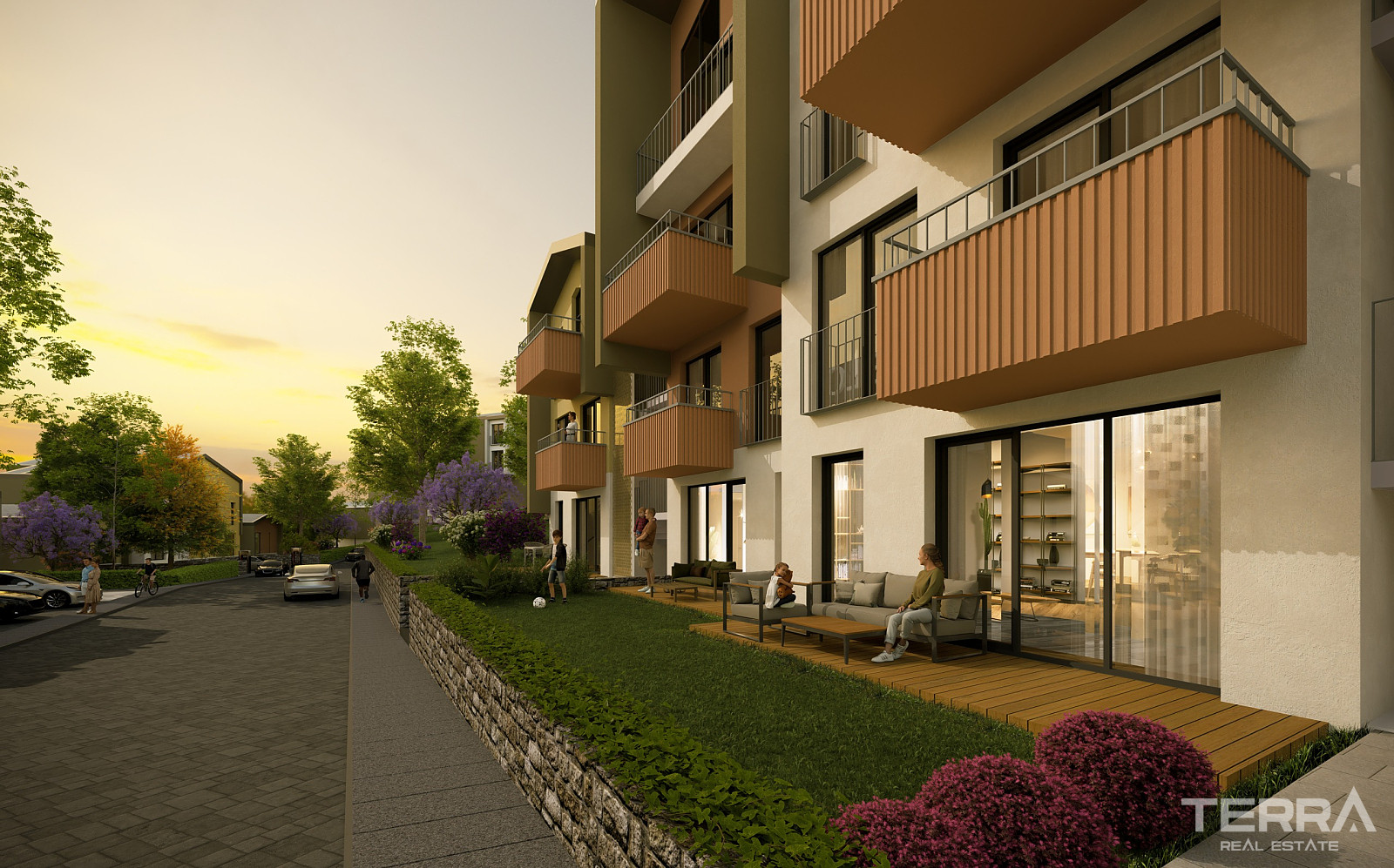 Golf View Apartments for Sale in Kuşadası, Aydın, Turkey - 109259