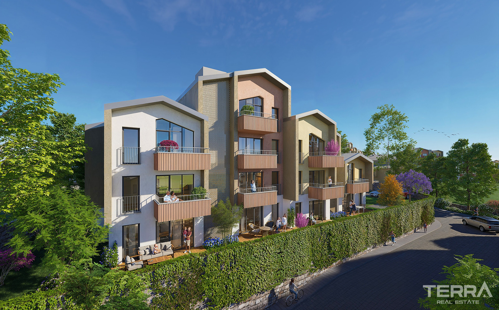 Golf View Apartments for Sale in Kuşadası, Aydın, Turkey - 109260