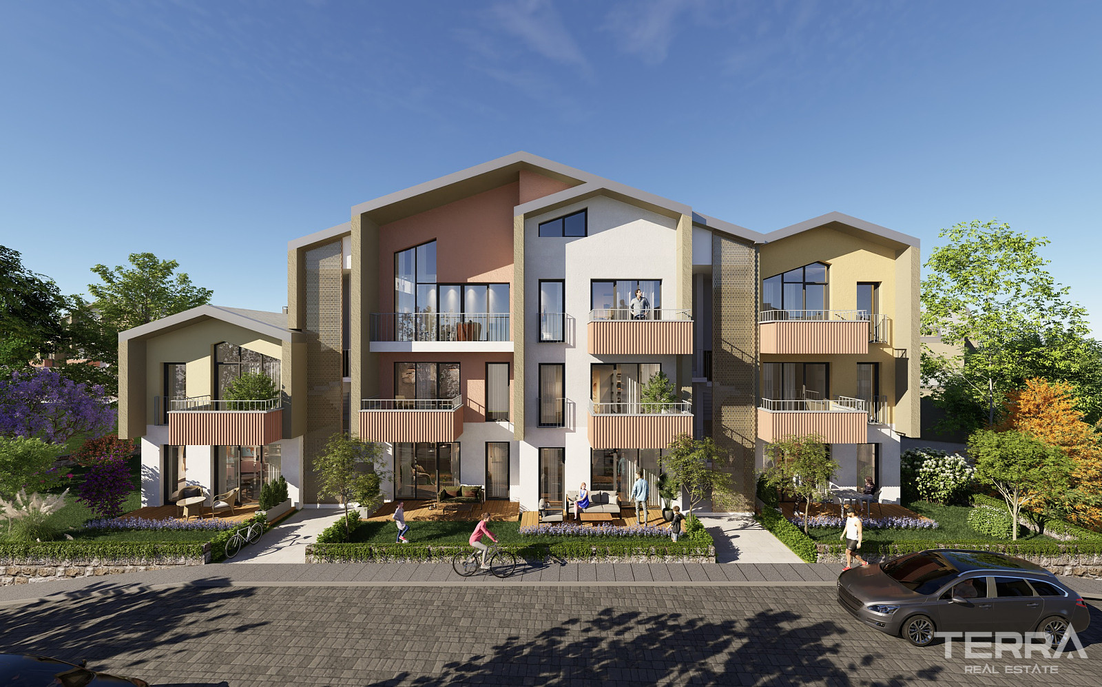 Golf View Apartments for Sale in Kuşadası, Aydın, Turkey - 109261
