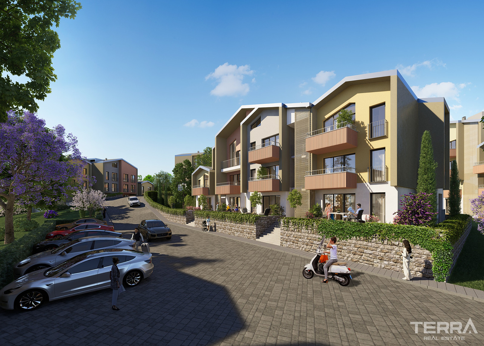 Golf View Apartments for Sale in Kuşadası, Aydın, Turkey - 109262
