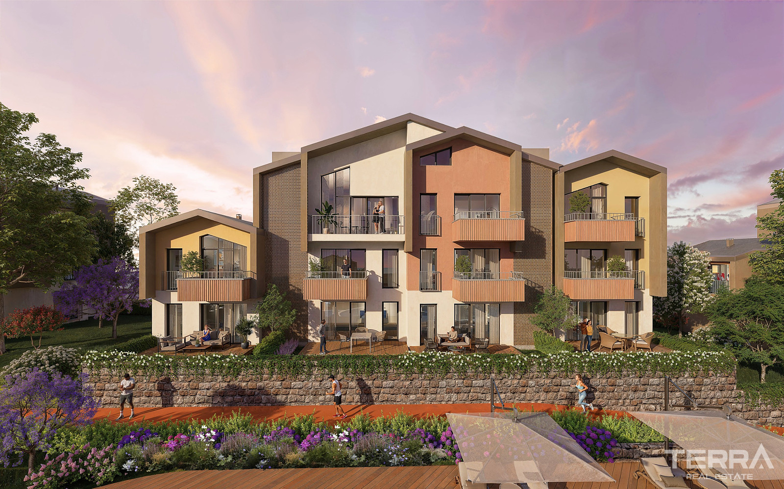 Golf View Apartments for Sale in Kuşadası, Aydın, Turkey - 109267