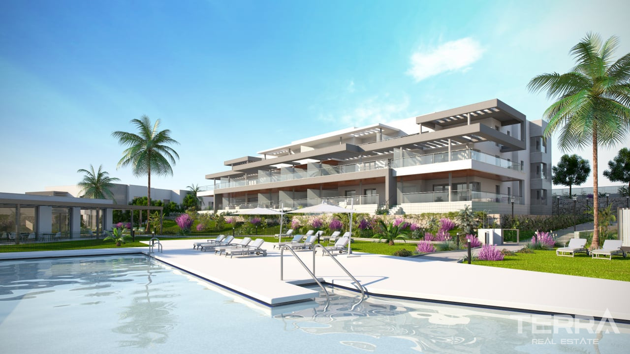 Apartments for Sale with Panoramic Views in Estepona, Málaga, Spain