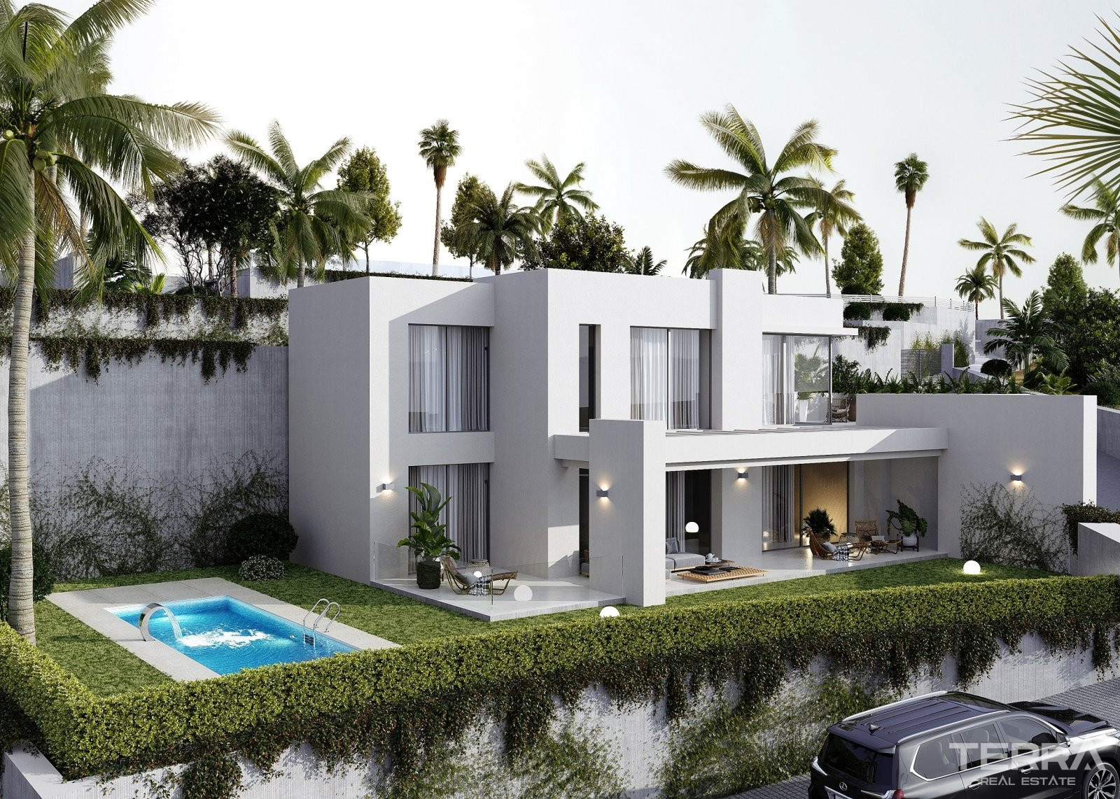 Sea View Private Villas for Sale in Mijas, Malaga, Spain - 109376