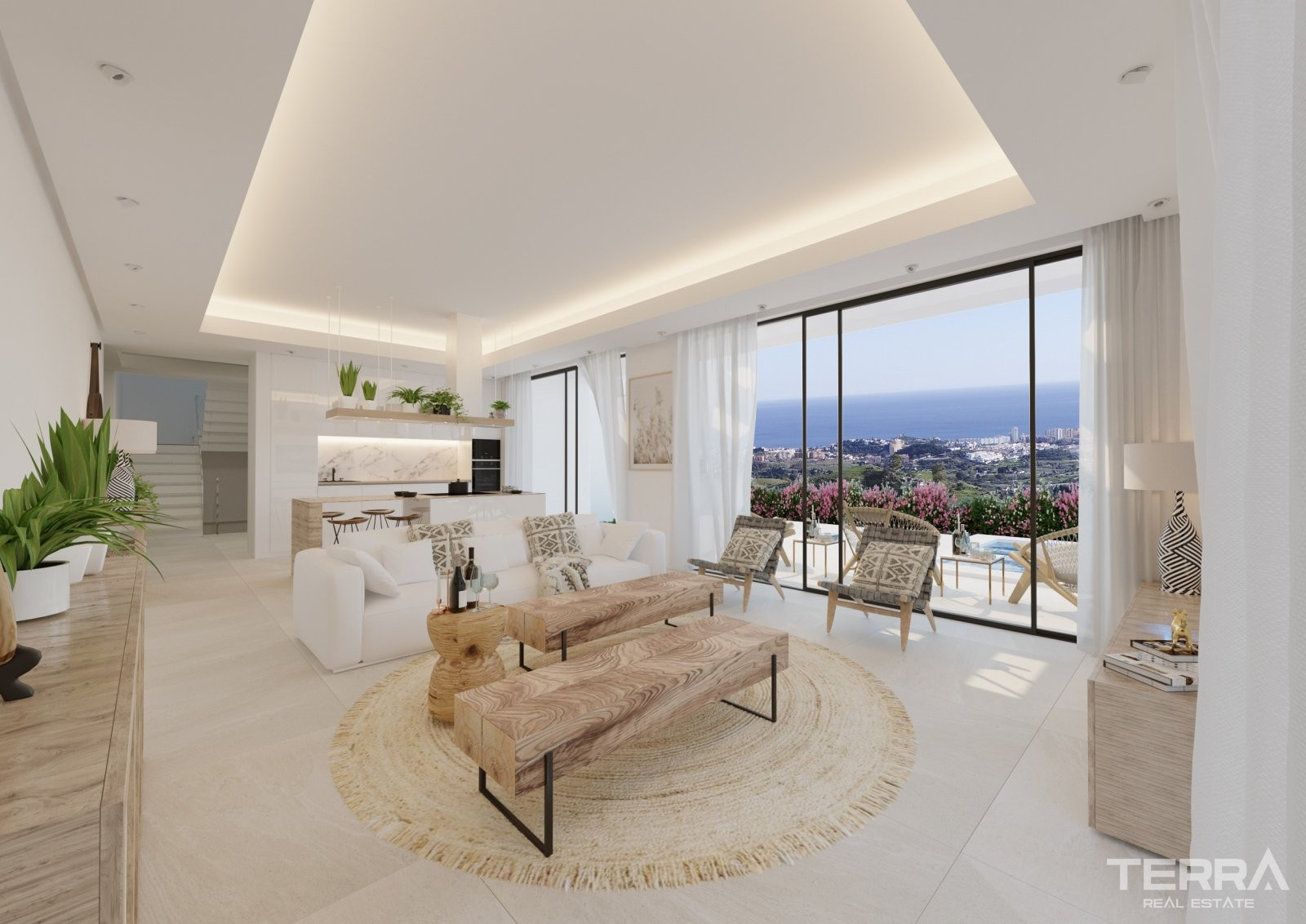 Sea View Private Villas for Sale in Mijas, Malaga, Spain - 109381
