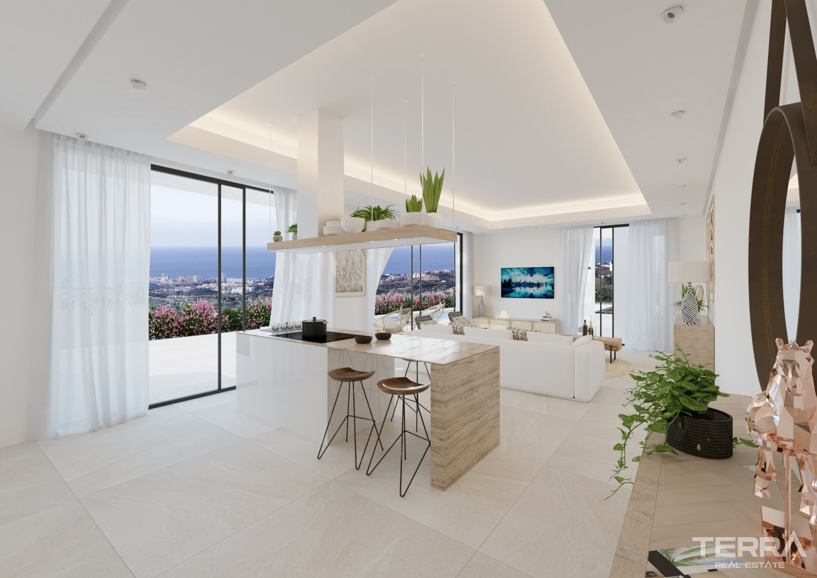 Sea View Private Villas for Sale in Mijas, Malaga, Spain - 109382