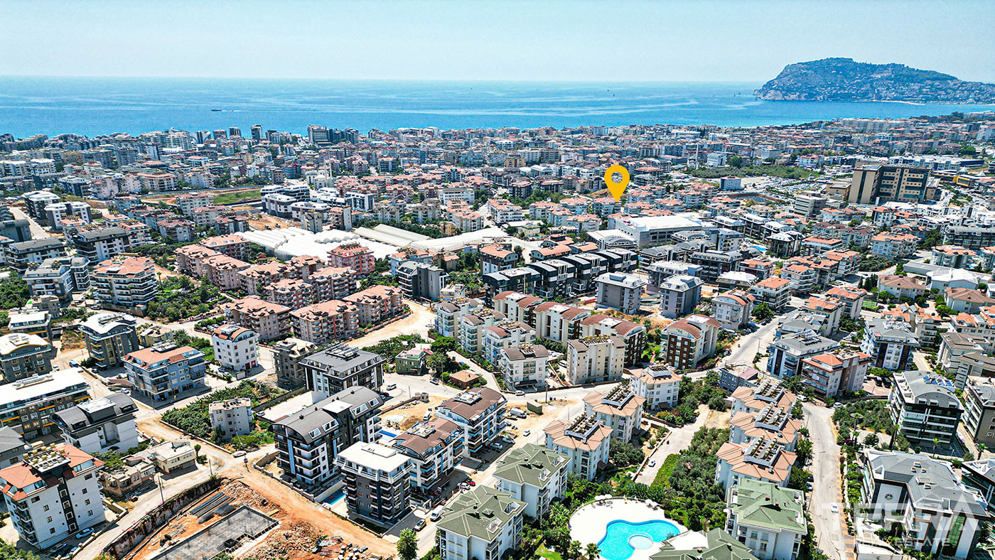 Apartment for Sale in Oba Crown Resort 1, Alanya, Turkey - 109562