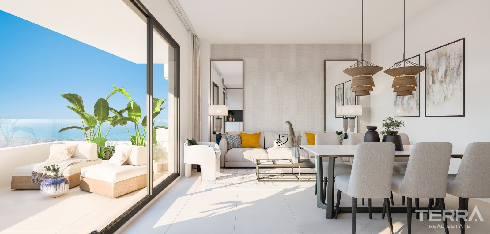 Sea View Apartments for Sale in Málaga, Costa del Sol - 109538