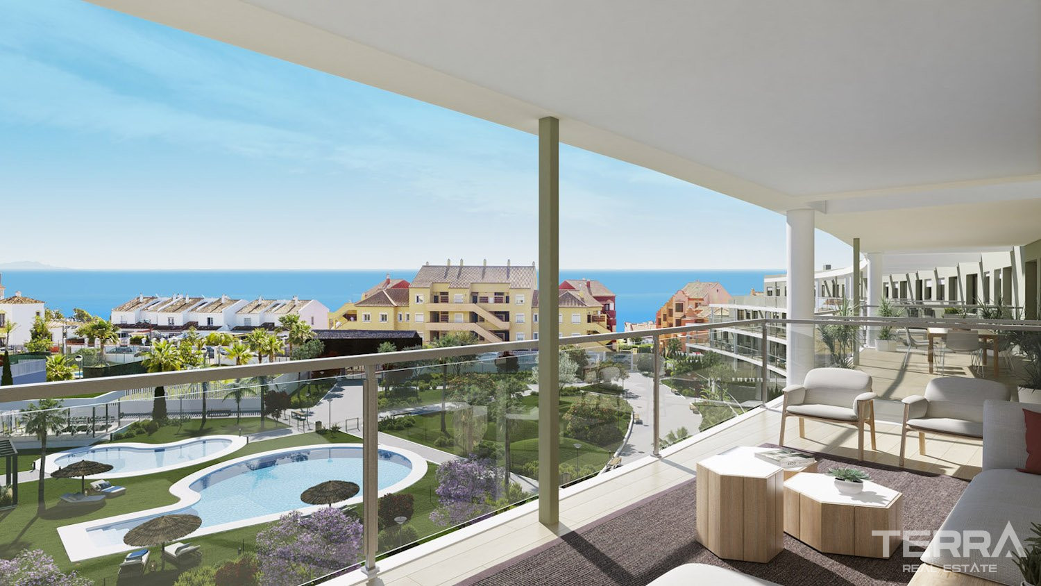 Sea View Apartments for Sale in Málaga, Costa del Sol - 109553