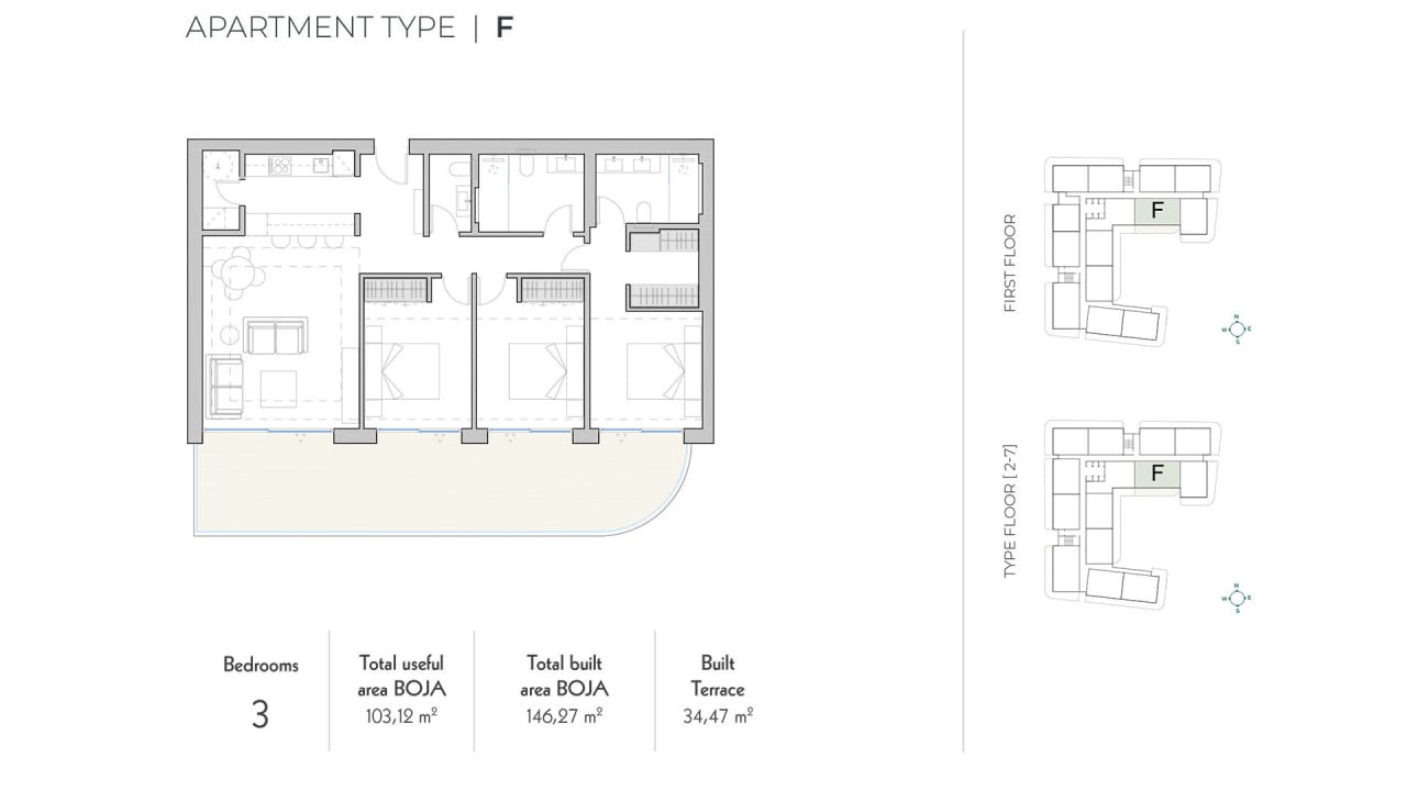 Sea View Apartments for Sale in Fuengirola, Málaga, Spain - 109700