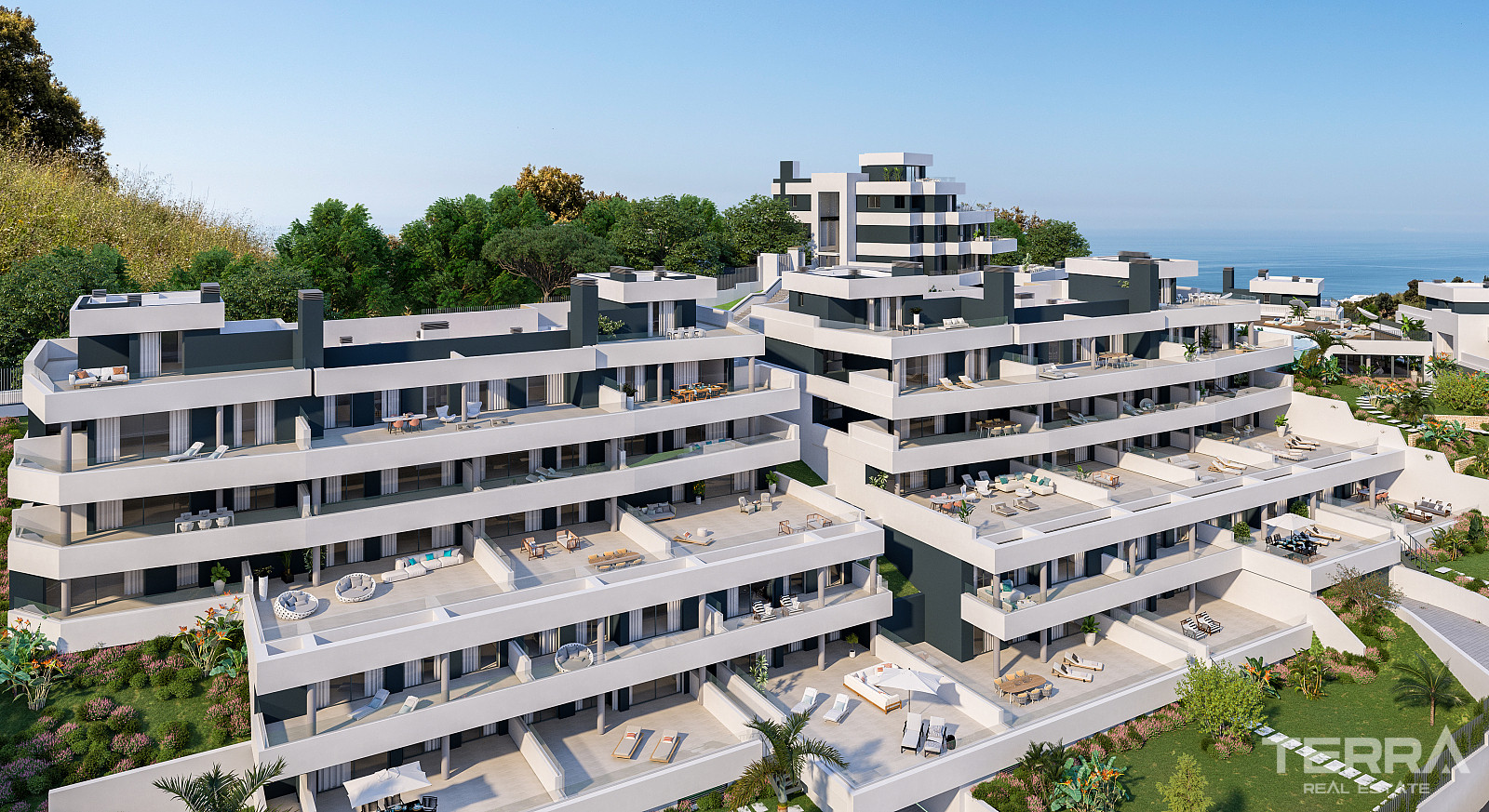 Sea View Apartments for Sale in Marbella, Costa del Sol - 109868