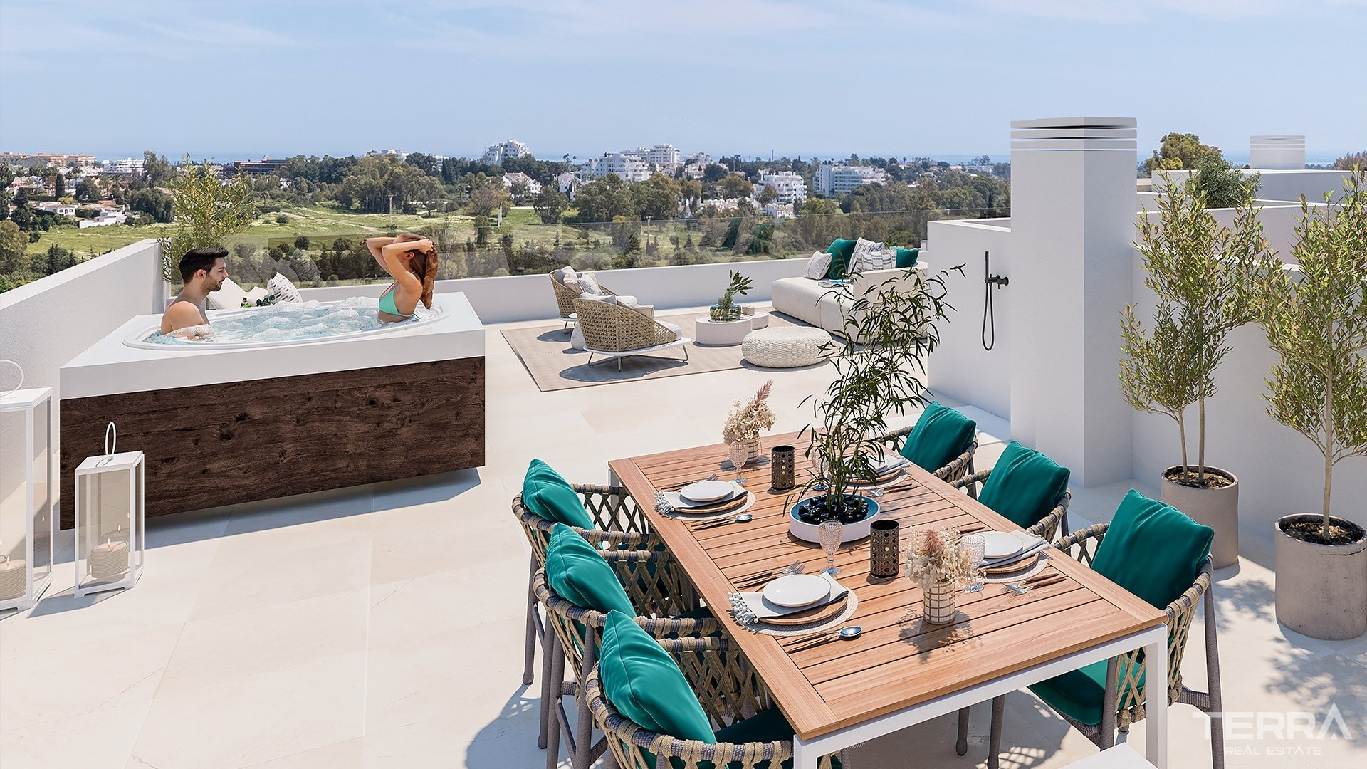 Apartments for Sale Near the Golf Course in Estepona, Costa del Sol - 109953