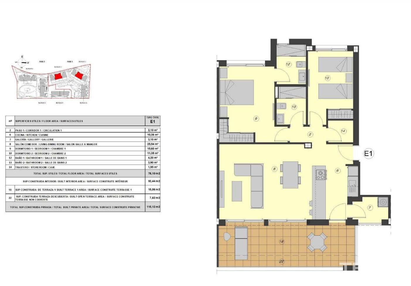 Apartments for Sale Near the Golf Course in Estepona, Costa del Sol - 109967