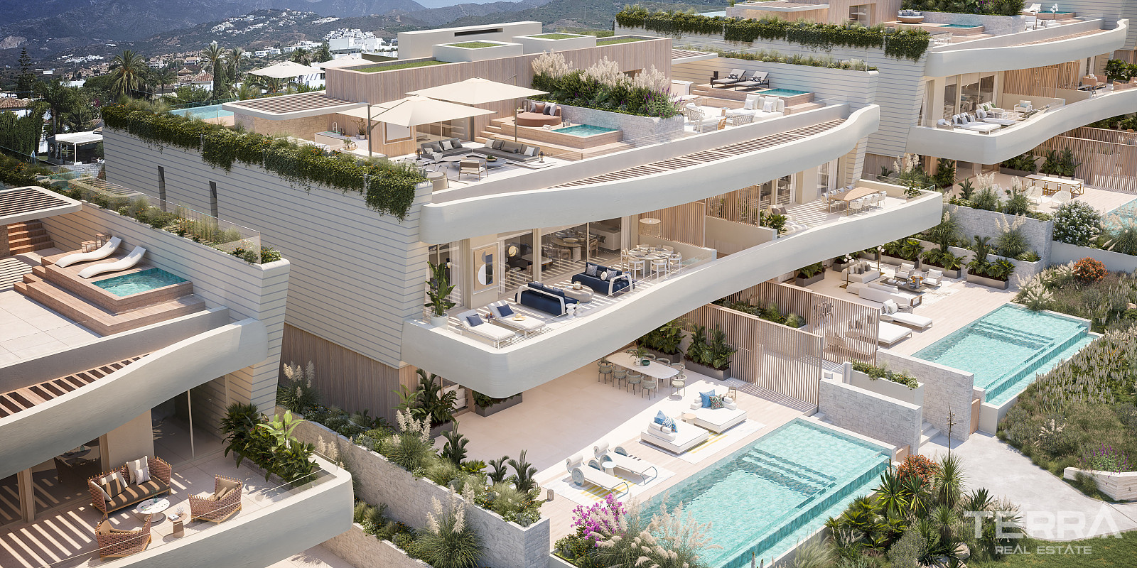 Beachfront Apartments for Sale in Marbella, Costa del Sol - 109971