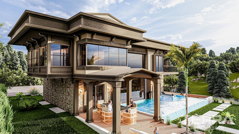 Villas for Sale with Private Pool in Aydın, Kuşadası