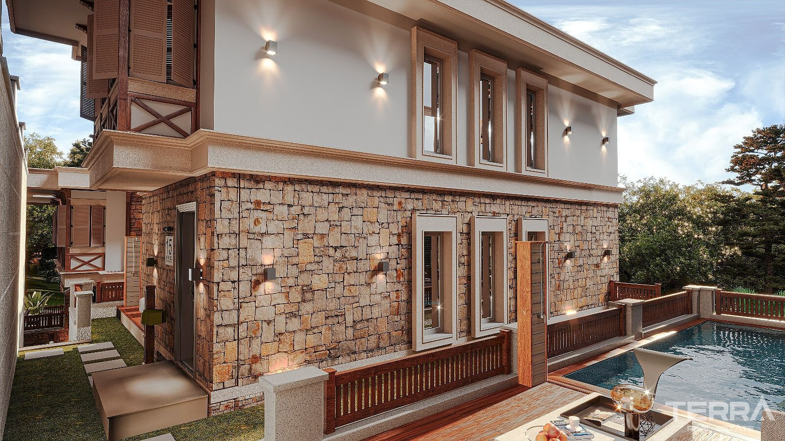 Sea View Villas for Sale in Kuşadası, Aydın - 110379