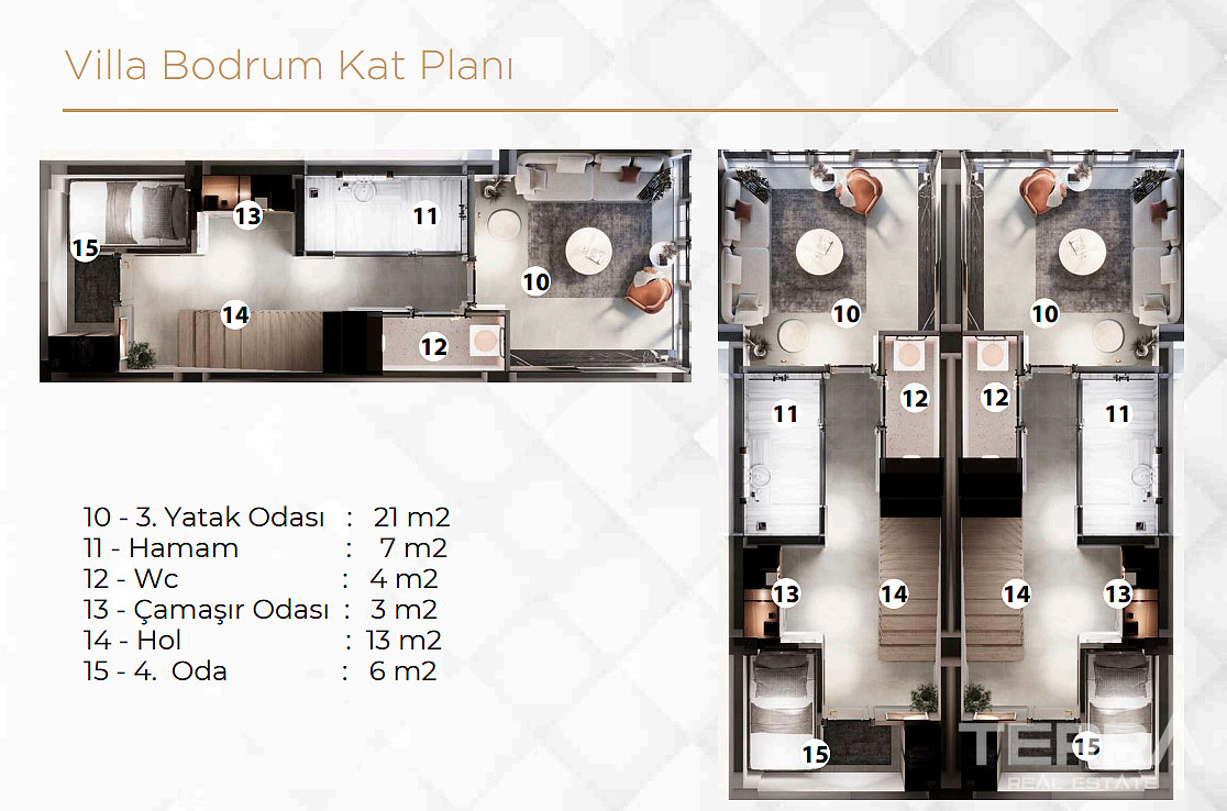 Sea View Villas for Sale in Kuşadası, Aydın - 110413