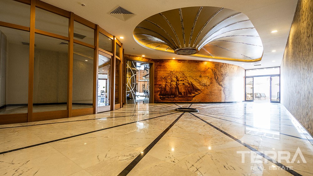 Luxury Sea View Apartments with Private Beach for Sale in Alanya - 5775
