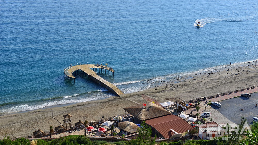 Luxury Sea View Apartments with Private Beach for Sale in Alanya - 5778