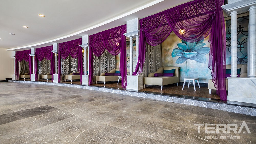 Luxury Sea View Apartments with Private Beach for Sale in Alanya - 5779
