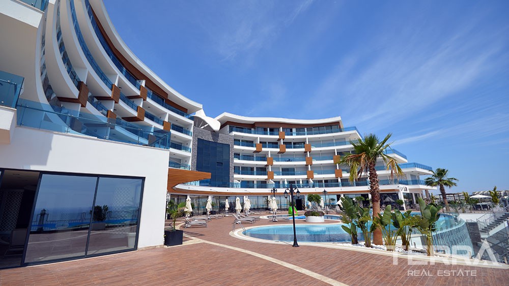 Luxury Sea View Apartments with Private Beach for Sale in Alanya - 5782