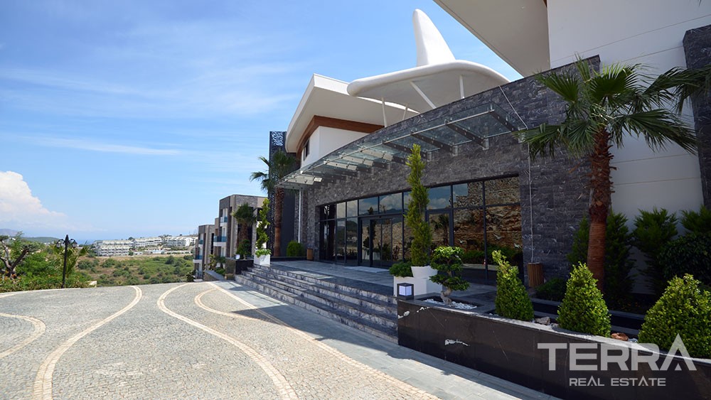 Luxury Sea View Apartments with Private Beach for Sale in Alanya - 5784