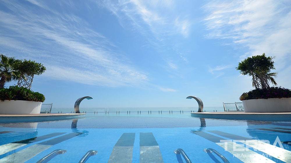 Luxury Sea View Apartments with Private Beach for Sale in Alanya - 5790