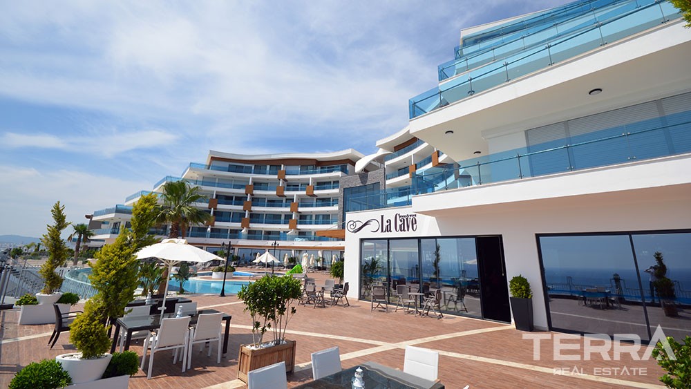 Luxury Sea View Apartments with Private Beach for Sale in Alanya - 5791