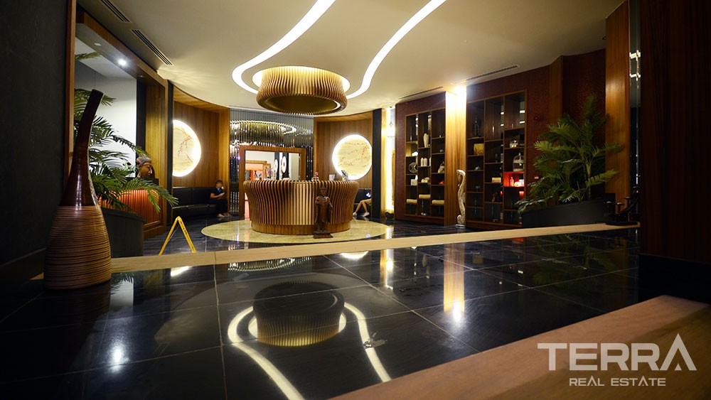 Luxury Sea View Apartments with Private Beach for Sale in Alanya - 5797