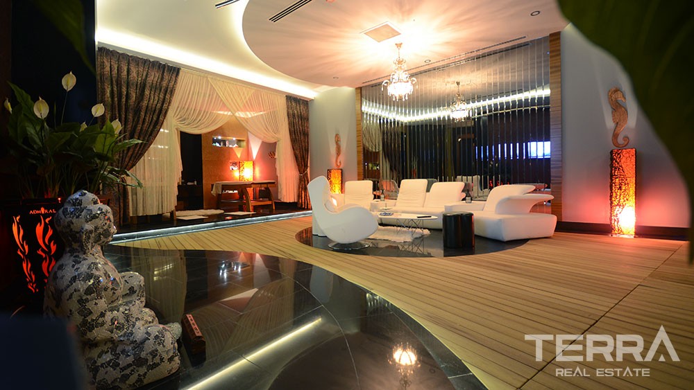 Luxury Sea View Apartments with Private Beach for Sale in Alanya - 5799