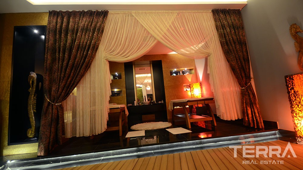 Luxury Sea View Apartments with Private Beach for Sale in Alanya - 5801
