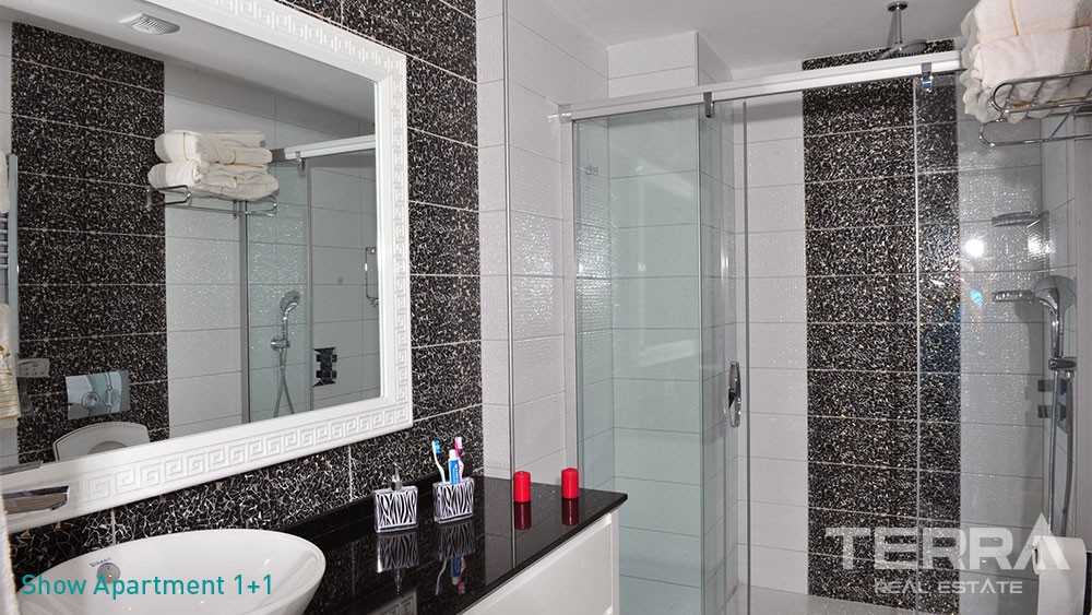 Luxury Sea View Apartments with Private Beach for Sale in Alanya - 5835