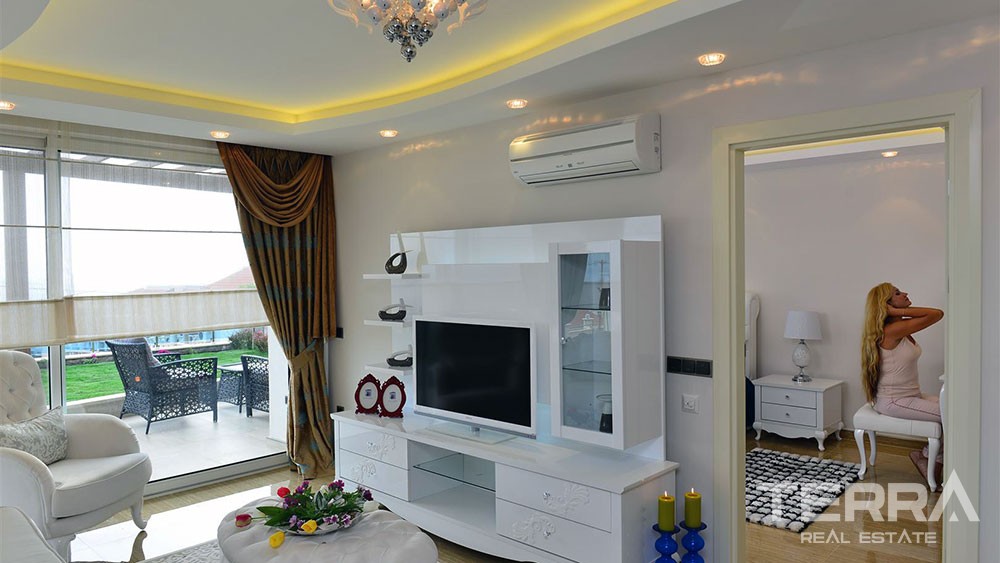 Luxury Sea View Apartments with Private Beach for Sale in Alanya - 5839
