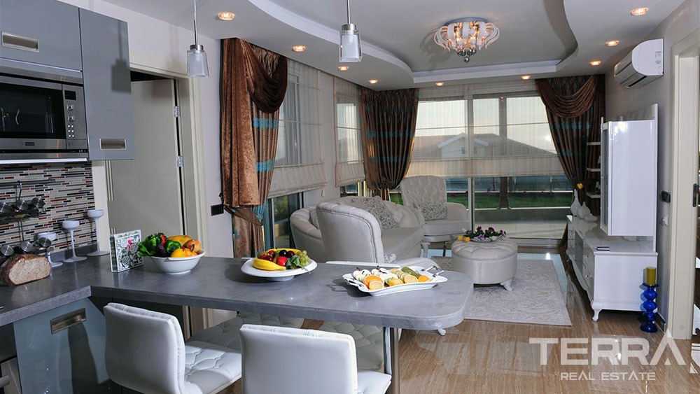 Luxury Sea View Apartments with Private Beach for Sale in Alanya - 5840