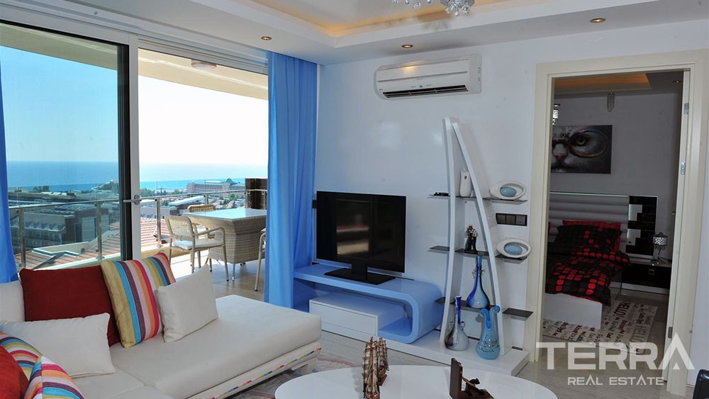 Luxury Sea View Apartments with Private Beach for Sale in Alanya - 5847