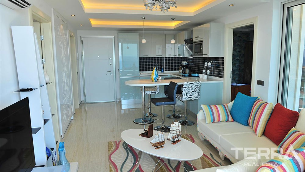 Luxury Sea View Apartments with Private Beach for Sale in Alanya - 5850