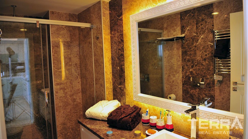 Luxury Sea View Apartments with Private Beach for Sale in Alanya - 5853