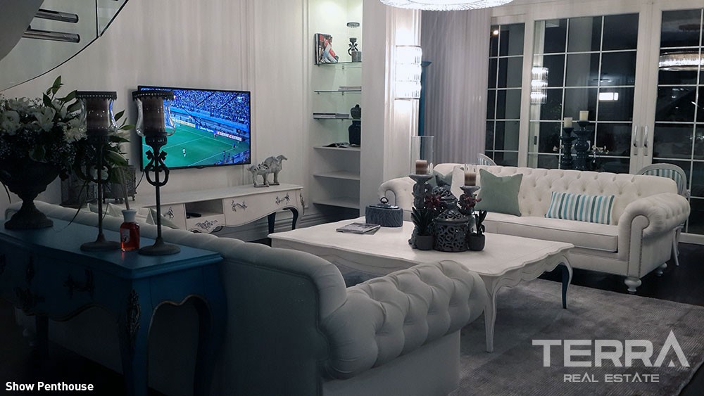 Luxury Sea View Apartments with Private Beach for Sale in Alanya - 5861