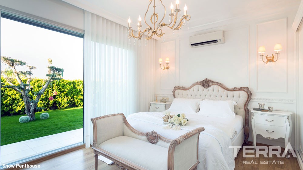 Luxury Sea View Apartments with Private Beach for Sale in Alanya - 5866