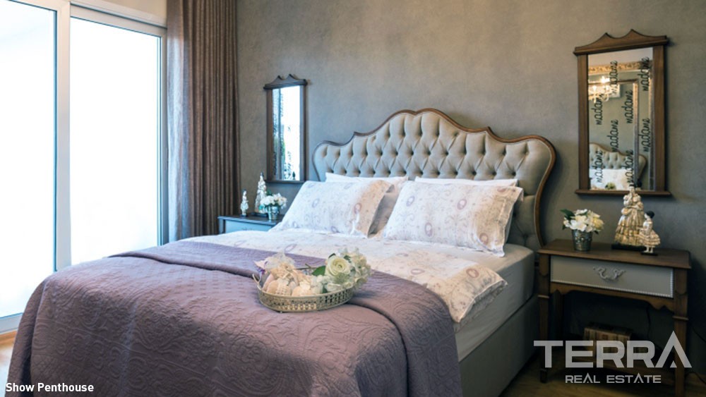 Luxury Sea View Apartments with Private Beach for Sale in Alanya - 5867