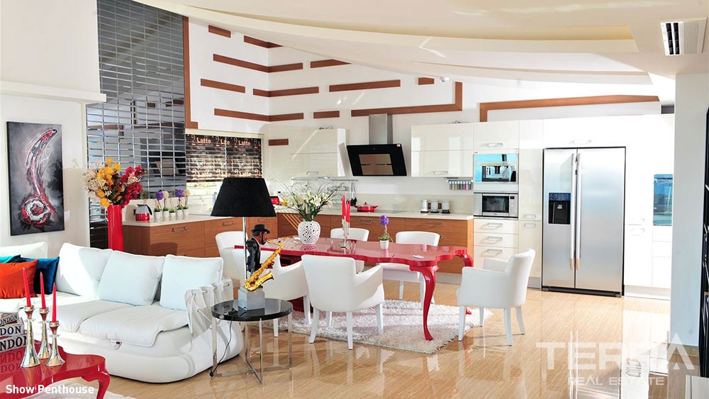 Luxury Sea View Apartments with Private Beach for Sale in Alanya - 5869