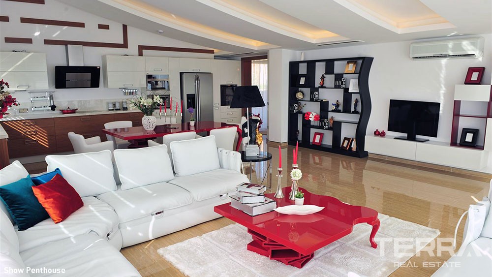 Luxury Sea View Apartments with Private Beach for Sale in Alanya - 5870