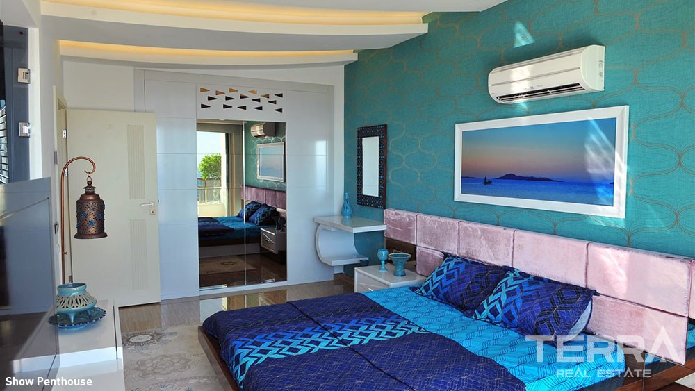 Luxury Sea View Apartments with Private Beach for Sale in Alanya - 5874
