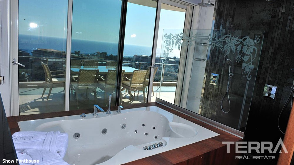 Luxury Sea View Apartments with Private Beach for Sale in Alanya - 5875