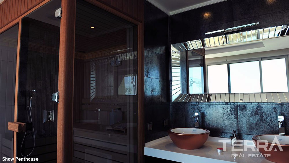 Luxury Sea View Apartments with Private Beach for Sale in Alanya - 5877