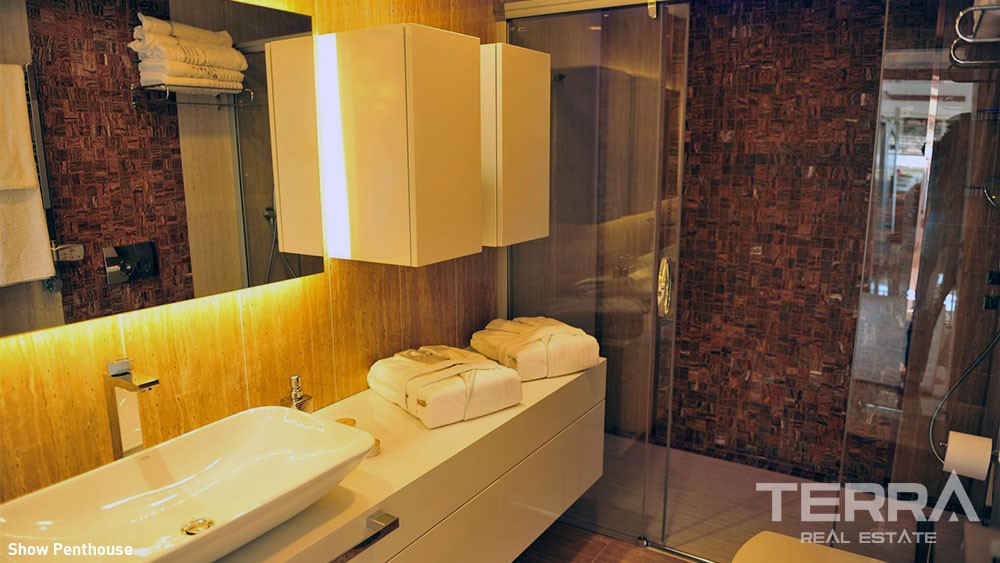 Luxury Sea View Apartments with Private Beach for Sale in Alanya - 5878