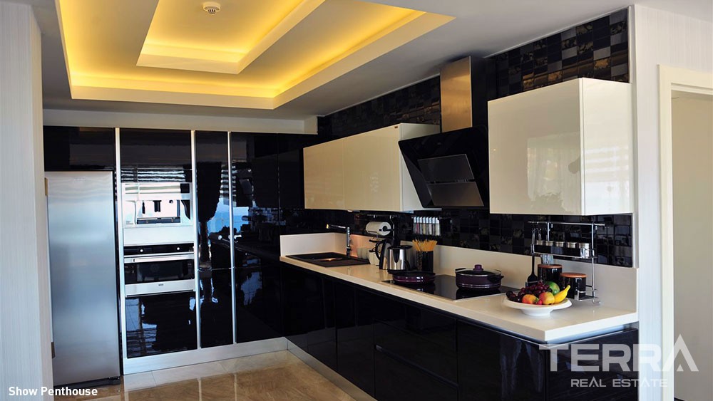 Luxury Sea View Apartments with Private Beach for Sale in Alanya - 5880